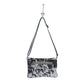 Blue Crescent Hand-Tooled Bag