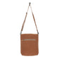 Floral Embers Hand-Tooled Bag