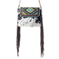 Wild West Boho Leather & Hairon Bag