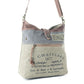 Psychedelic Gray Shoulder Bag
