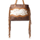 Infinity Leather & Hairon Bag