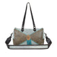 Azure waterfall Hand-Tooled Bag