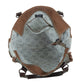 AMETHYST CANVAS AND HAIRON BAG