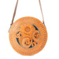 Boho Motif Round Bag