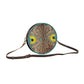 Boho Teal Round Bag