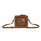 ORCHIDS HAND-TOOLED BAG