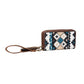 SAND OF SEA WOVEN FABRIC WALLET