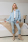 Cassie Fringed Light Wash Denim Jacket