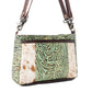 Blazing Bloom Leather & Hairon Bag