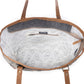 Bison Ridge Hair-On Hide Tote Bag
