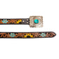 Klepto Hand-Tooled Concho Women's Belt