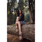 Myra Reflexo Textured Leather Slip-Ons -  Hairon Cowhide & Floral Tooling Comfort Sneakers for Women