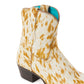 Cowdie Western Hairon Leather Booties