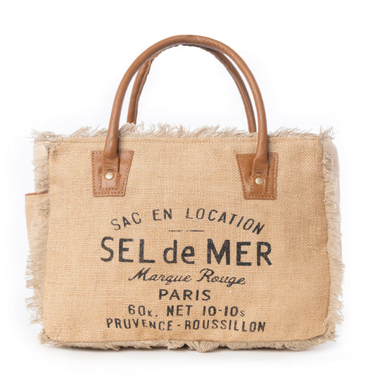 Sel De Mer Frayed Trim Small & Crossbody Bag