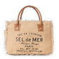 Sel De Mer Frayed Trim Small & Crossbody Bag