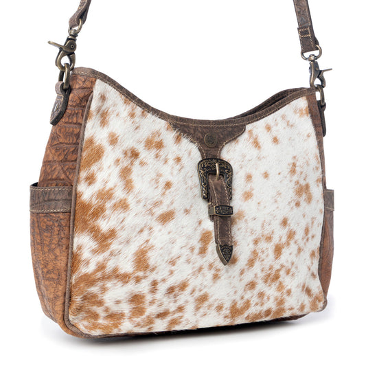 Heartwood Leather & Hairon Bag
