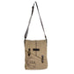 U.S.A. Vintage-Look Shoulder Bag