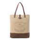 La Couspaude Vintage-Look Tote Bag