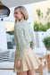 Hallie Contoured Knit Sweater