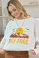 Fly Free Oversized Sweatshirt