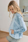 Salty Kisses Tie Died Oversized Sweatshirt