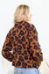 Maren High Collar Jacket in Animal Print