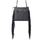 Tumbleweed Trail Fringed Hand-Tooled Bag