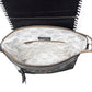 Myra Spirit of the Herd Hairon Leather Bag for Women Western Cowhide Purse with Intricate Tooling