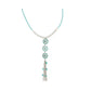 Bloom Flower Mini Concho Tassled Necklace