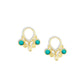 Azalea Charm Adorned Earrings