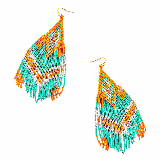 Sunset Mesa Beaded Earrings