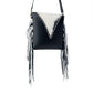Myra Chilton Draw Hairon Concealed Carry Bag – Stylish Cowhide & Leather Crossbody with Adjustable Leather Strap