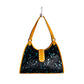 Skyviews Hairon & Leather Bag in Yellow
