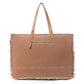 Myra Kaliko Hill Canvas Weekender Bag for Women Handwoven Boho Print with Dual Shoulder Handles