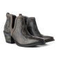 Myra Emmie Faye Stitched Ankle Boots for Women â€“ Western Mid-Heel, Pointed Toe Cowgirl Booties
