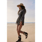 Myra Flossie Hairon Boots for Women - Mid Top Heels with Handtooled Details for Western Carnival Flair