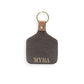 Saguaro Mist Hand-tooled Leather Key Fob