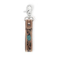 Oregon Way Hand-tooled Leather Key Fob
