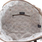 Myra San Ysidro Falls Floral Weekender Bag for Women â€“ Distressed Fabric, Leather Handles & Rustic Fringe Details