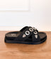 Calanthe Western Concho Sandal in Black