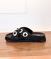 Calanthe Western Concho Sandal in Black