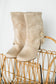 Cowgirl Star Booties in Cream