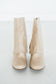 Cowgirl Star Booties in Cream