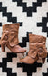 Cowgirl Star Booties in Tan