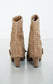 Cowgirl Star Booties in Taupe