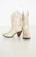 Houston Studded Boots in Champagne