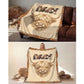 Baha Ranch Howdy Highland Throw Blanket 60" x 80" Made in America