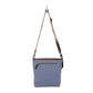 BLUE FEATHER HAND TOOLED BAG