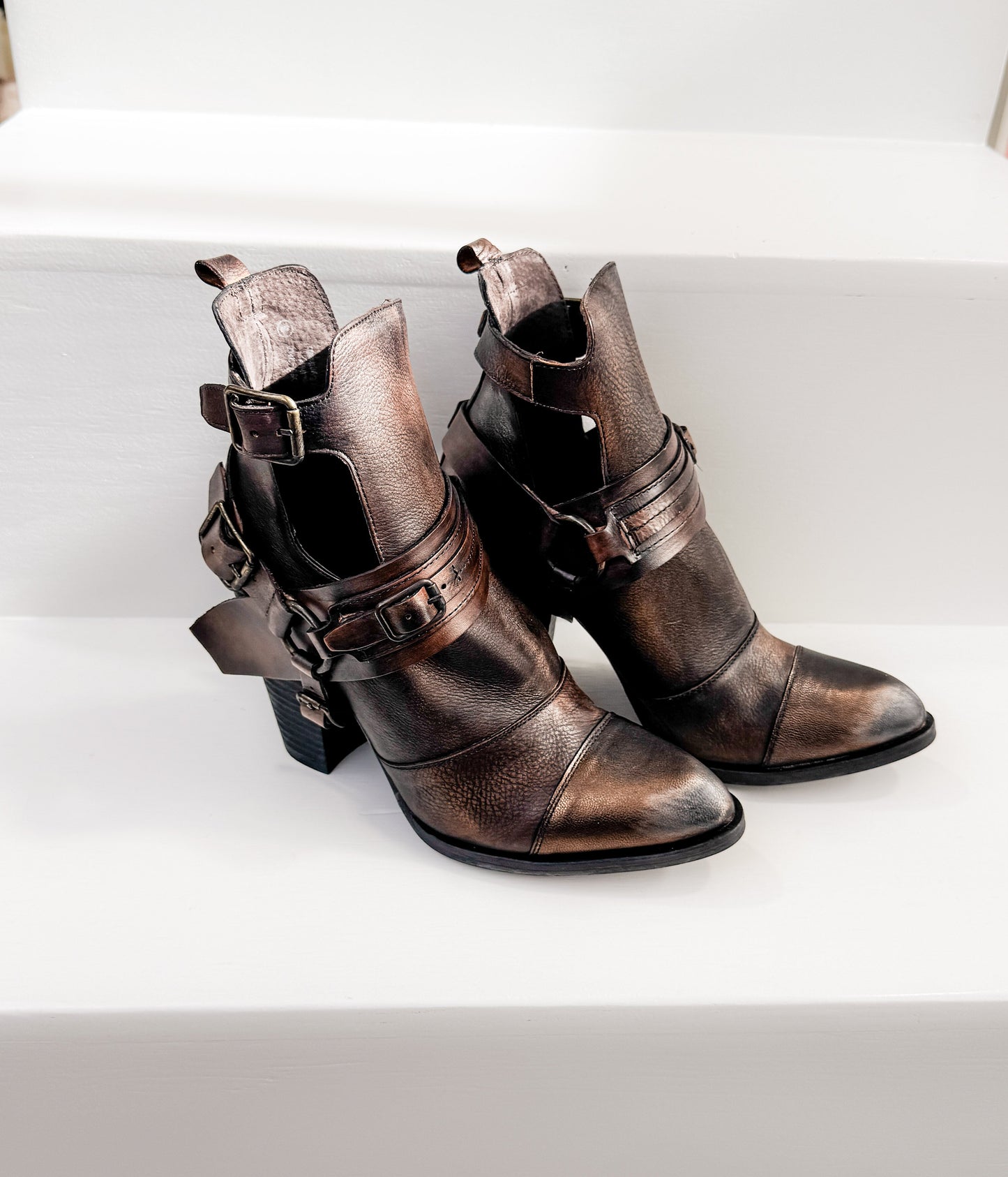 Shelia Boot in Tan