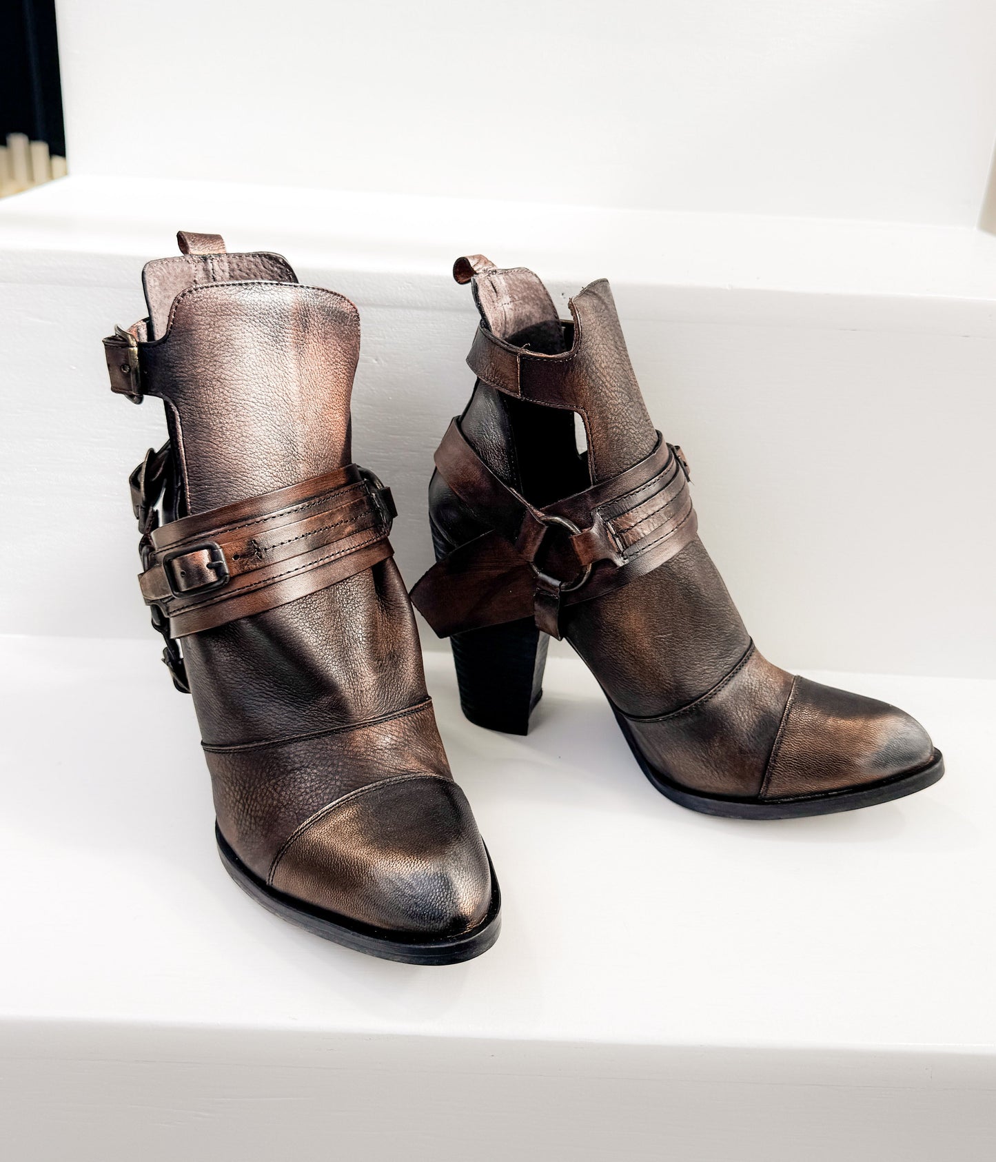 Shelia Boot in Tan
